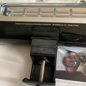 Cookstone BBQ Grill Light - Black and Silver